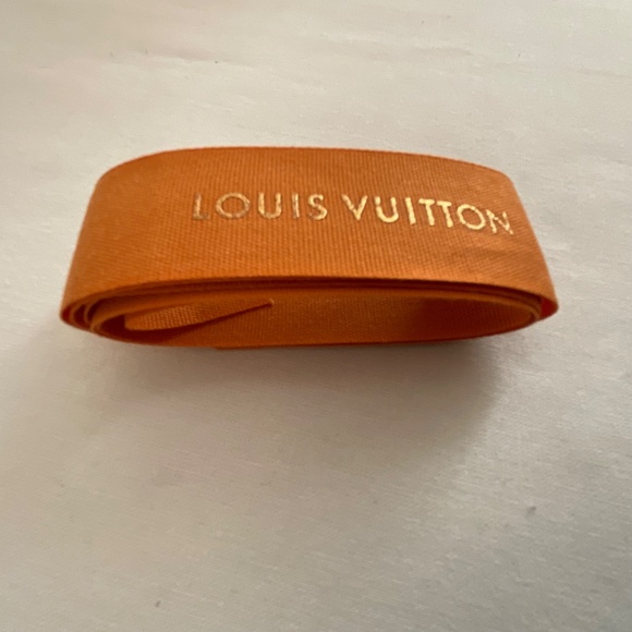 Louis Vuitton Orange Ribbon 38” & Dior Red Ribbon 34” NEW - Picture 12 of 14